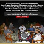 Gubernur Gorontalo Tandatangani Prasasti Pondok Pesantren Modern Darul Madinah Wonosari