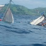 Kapal Yang Ditumpangi Wartawan Istana di Labuan Bajo Terbalik