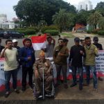 Aksi Bela Veteran 92 Tahun Yang Lahannya Diduga Dirampas PT BSSI
