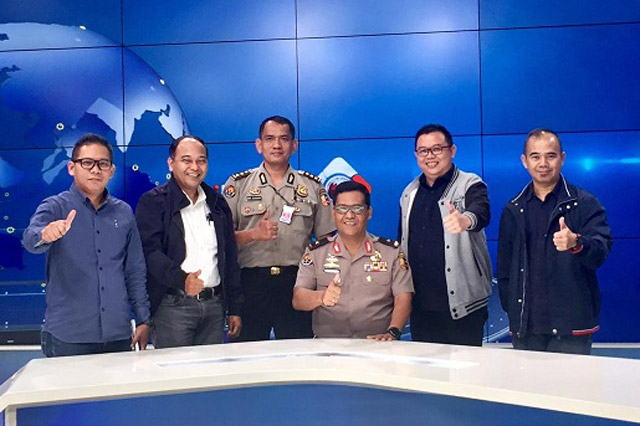 Pejabat Divisi Humas Polri Gelar Media Visit ke MNC Grup