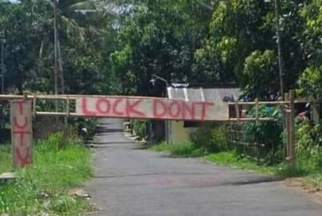 Logika Rakyat: Yang Benar Itu Lockdown Apa Lock Dont? Opini Amrozi