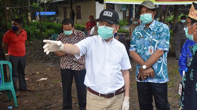 Bupati Kapuas Minta Petugas Tegas Jaga Wilayah Dari Penyebaran Covid-19