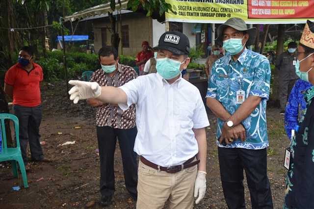 Bupati Kapuas Minta Petugas Tegas Jaga Wilayah Dari Penyebaran Covid-19
