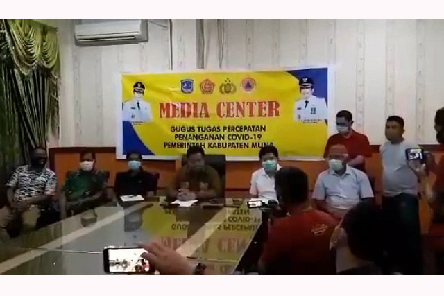 Masuk Zona Merah, Bupati Muna Pertimbangkan PSBB