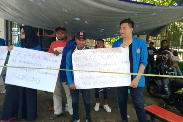 Angki Dimara: Jika SK Tidak Diganti, Maka Silahkan Angkat Kaki Dari Tanah Papua