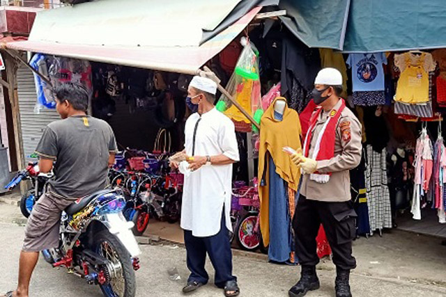 Kapolsek Kapuas Tengah Himbau Sholat Jumat Diganti Sholat Dhuhur di Rumah