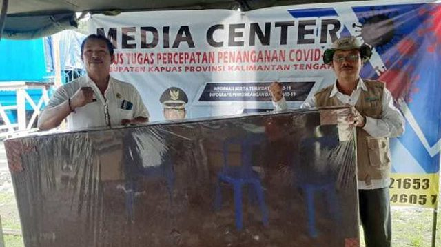 BPBD Kapuas Sumbang 40 Kasur Untuk Tempat Isolasi ODP Covid-19
