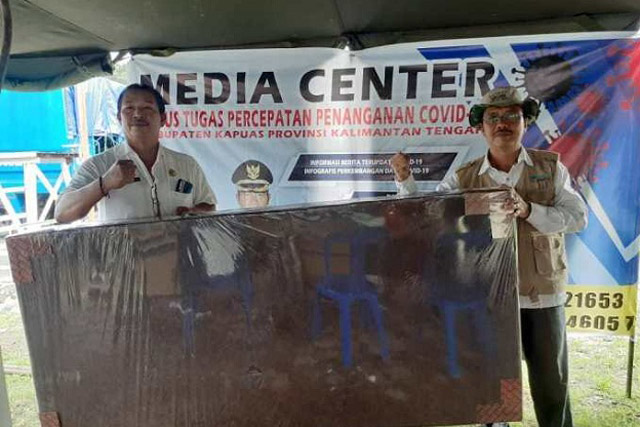 BPBD Kapuas Sumbang 40 Kasur Untuk Tempat Isolasi ODP Covid-19