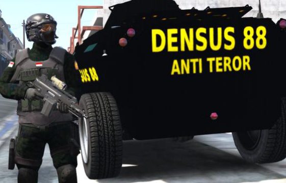 Tim Anti Teror Densus 88 Tangkap Terduga Teroris di Serang Banten