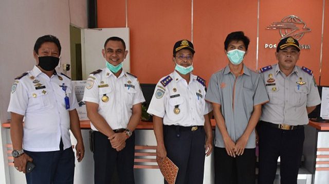 Dishub Kapuas Sosialisasi Bahaya Corona ke Agen Travel dan Pengiriman Barang