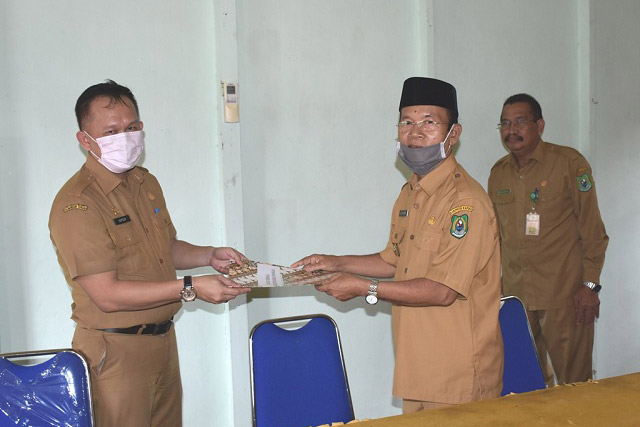 Wakil Bupati Kapuas Pimpin Sertijab Plt Kepala Dinas Ketahanan Pangan