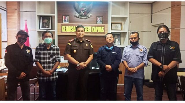Kajari Kapuas Siap Bersinergi Dengan PWI Setempat