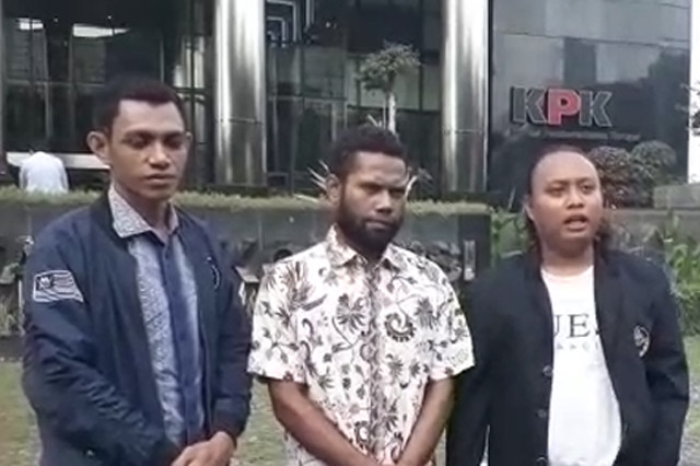 Ismahi Dampingi AMPB Ungkap Dugaan Korupsi Dana APBD Kota Sorong 2018
